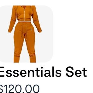 Essential set worn once basically still new…